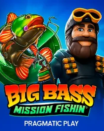 Capa de Big Bass Mission Fishin' · Pragmatic Play